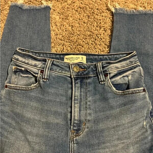 Abercrombie High Rise Skinny Jeans
